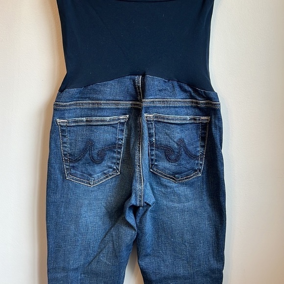 AG Adriano Goldschmied Secret Fit Belly Distressed Skinny Leg Maternity Jeans 26 - Picture 8 of 8